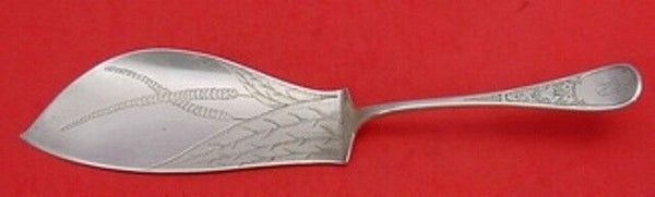 Ivy aka Antique Ivy Eng by Tiffany & Co. Sterling Fish Server w/Wheat 12"