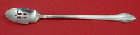 French Regency By Wallace Sterling Silver Olive Spoon Pierced Long 7 3/8" Custom