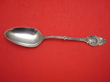 Medallion by Koehler and Ritter Coin Silver Serving Spoon 9" Heirloom Silverware