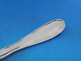 Lap Over Edge Acid Etched by Tiffany Sterling Dinner Fork Rhododendron 7 7/8"