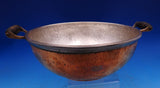 Joseph Heinrichs Mixed Metals Wood Chafing Dish w/ 3-D Rabbits Undertray (#8817)