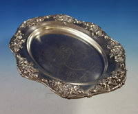 Pansy by International Sterling Silver Serving Tray Oval #741 26.9 ozt. (#2907)