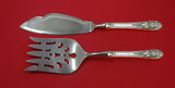 Crown Princess by International Sterling Silver Fish Serving Set 2 Piece Custom