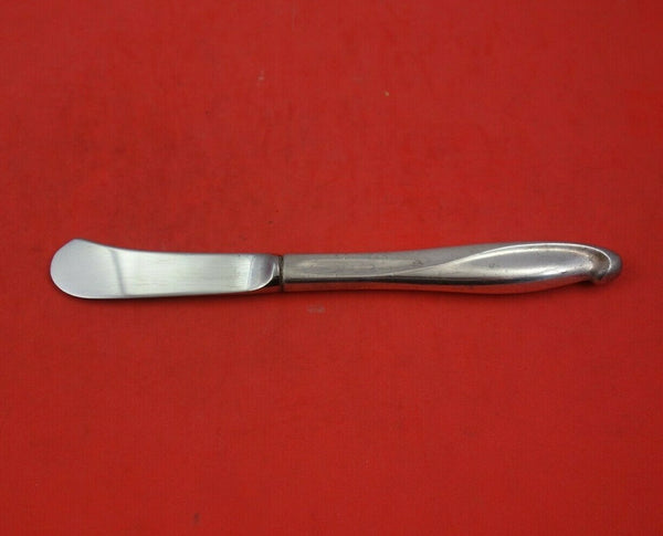 Silver Sculpture by Reed and Barton Sterling Butter Spreader HH Paddle 6 3/4"