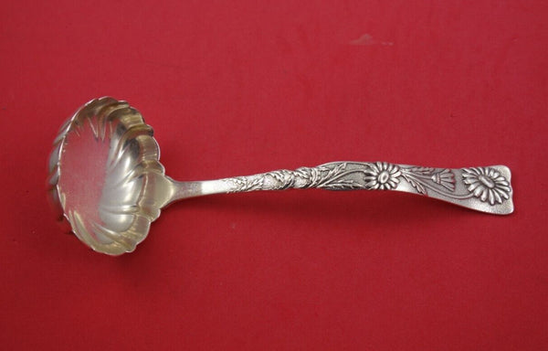 Vine by Tiffany Sterling Silver Gravy Ladle Swirl Bowl Daisy Motif 7"