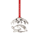 2023 Georg Jensen Christmas Holiday Ornament Mobile Sleeping Deer Silver - New