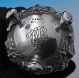 Rose by Stieff Sterling Silver Salt Dip and Pepper Shaker Set 2pc #12 (#2968)