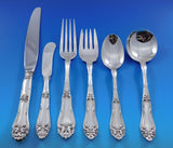 Champlain by Amston Sterling Silver Flatware Service for 12 Set 77 Pieces