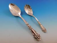 French Renaissance Reed & Barton Sterling Silver Flatware Set Service 70 pcs Dn