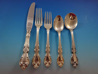Melrose by Gorham Sterling Silver Flatware Set For 6 Service 30 Pieces
