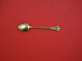 Anitra by Th. Olsens Silver Demitasse Spoon royal blue enamel vermeil 3 3/4"