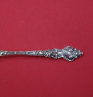 Douvaine by Unger Sterling Silver Nouveau Pudding Spoon Gold Washed 9 1/4"