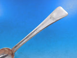Lap Over Edge Acid Etched by Tiffany Sterling Serving Spoon Dragonfly 8 5/8"