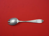 Colonial A Engraved by Whiting Sterling Silver Ice Cream Fork w/ back stamp 6"