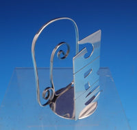 Leonore Doskow Sterling Silver Letter Holder Handwrought 3 1/4" x 2 1/2" (#7884)