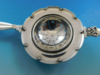 Acorn by Georg Jensen Sterling Silver Tea Strainer AS with Rest 5 3/4"