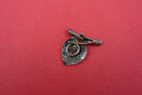 Unknown Pattern by Tiffany and Co Sterling Place Card Holder w/ leaf 1" x 1"