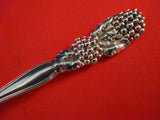 Blackberry by Tiffany and Co Sterling Silver Fruit Fork 3-Tine 6" with Leaf