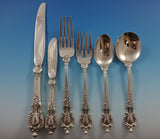 Eloquence by Lunt Sterling Silver Flatware Service For 12 Set 82 Pieces Huge!
