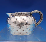 Wave Edge by Tiffany and Co Sterling Silver Milk Pitcher Polka Dot Design #8291