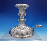 Austrian .800 Silver Chamber Stick Handwrought 4 1/4" x 4 1/8" (#4072)