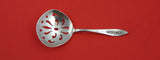Buckingham Narrow by Shreve Sterling Nut Spoon w/ applied mono "S"  4 3/4"