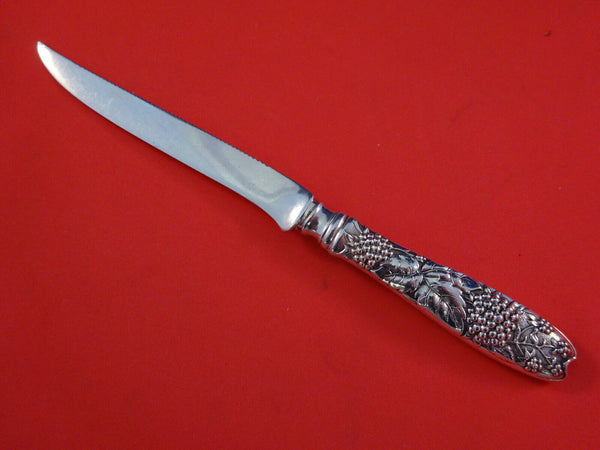 Blackberry by Tiffany and Co Sterling Silver Fruit Knife HHAS Serrated 7 1/4"