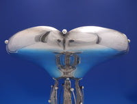 Fina Sterling Silver Centerpiece on Pedestal w/Leaf Berries #300 25.1ozt (#7058)