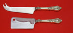 Eloquence by Lunt Sterling Silver Cheese Server Serving Set 2pc HHWS Custom Made