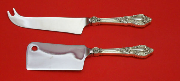 Eloquence by Lunt Sterling Silver Cheese Server Serving Set 2pc HHWS Custom Made