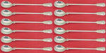 Shell and Thread by Tiffany and Co Sterling Silver Iced Tea Spoon Set 12p 7 1/2"