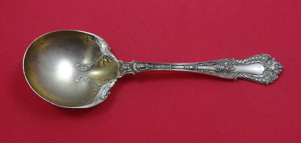Dorothy Vernon by Whiting Sterling Silver Sugar Spoon Gold Washed 6"