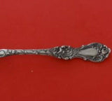 Floral by Wallace Plate Silverplate Fish Serving Set 2pc Heirloom Antique