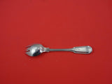Fiddle Thread by James Robinson Sterling Silver Ice Cream Fork custom 5 5/8"