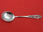 Dobbel Rokokko by Brodrene Lohne Norwegian Sterling Silver Berry Spoon 8 1/2"