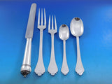 Trifid by James Robinson Sterling Silver Flatware Dinner Service 12 Set 60 pcs