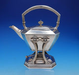 Fairfax by Durgin-Gorham Sterling Silver Tea Set 5-Piece #4 Monogrammed (#4407)