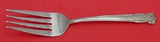 English Shell by Lunt Sterling Silver Cold Meat Fork 7 3/4" Serving