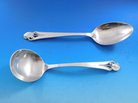 Woodlily by Frank Smith Sterling Silver Flatware Set for 12 Service 57 pieces
