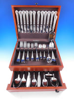 Berry by Christofle Capricorne Stainless Steel Flatware Service Set 100 pcs