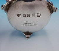 Garrard and Co Sterling Silver Master Salt Dip with Applied Cast Feet (#3399)
