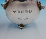 Garrard and Co Sterling Silver Master Salt Dip with Applied Cast Feet (#3399)