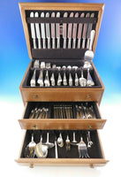 #19 by Durgin Sterling Silver Flatware Set for 12 Service 212 pieces Dinner Deco