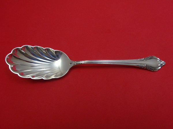 Grand Tradition by International Sterling Silver Sugar Spoon Shell 6" Serving