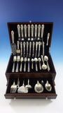 Royal Danish by International Sterling Silver Dinner Flatware Set Service 77 Pcs