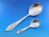 Fuchsia by Georg Jensen Klokke Sterling Flatware Set for 12 Dinner 170 Pieces