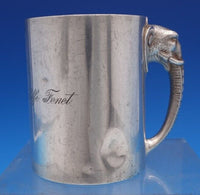 Gorham Sterling Silver Child's Cup with Elephant Handle #897 Heavy (#7852)