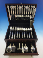 Royal Danish by International Sterling Silver Flatware Set Service 55 Pcs Dinner