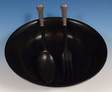Richard Hudson French Sterling Silver Salad Set 3pc w/American Sterling #0887