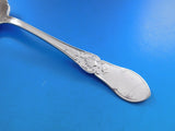 Dew Drop by Shiebler Sterling Silver Cracker Scoop BC Flowers in scoop 9 1/2"